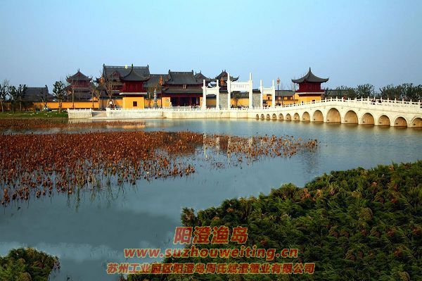 阳澄湖半岛重元寺风光